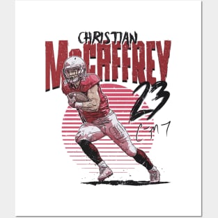 Christian McCaffrey San Francisco Rise Posters and Art